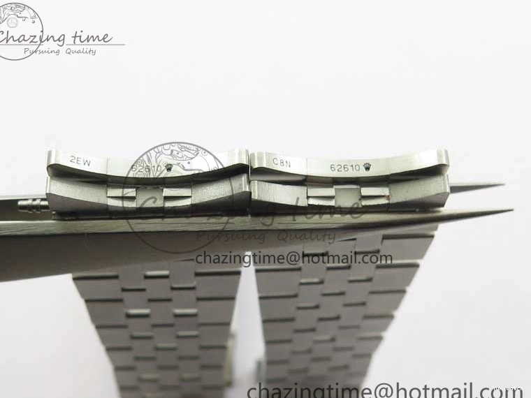 41 Gray Best Dial 904L VS3235 on 1:1 Jubilee VSF Edition DateJust SS 126330 Bracelet 0118